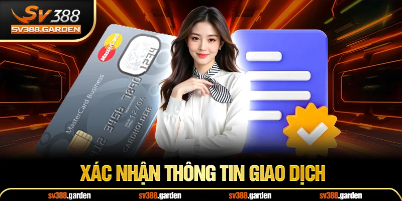Xác nhận thông tin giao dịch