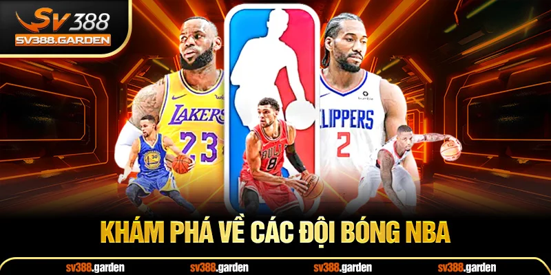 Khám phá về các đội bóng NBA